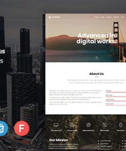 Angora - Responsive One Page Parallax WordPress Theme