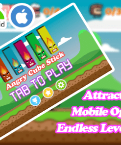 Angry Cube Sticks - Unity Android Game Template