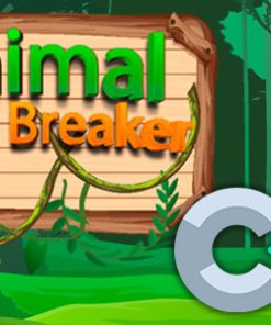 Animal Brick Breaker – HTML5 Game – C3P