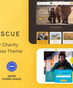 Animal Rescue - Shelter Charity WordPress Theme