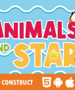 Animals and Star - HTML5 Educational Game