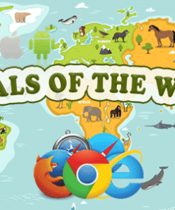 Animals Of The World - Educational Game - HTML5 (.Capx)