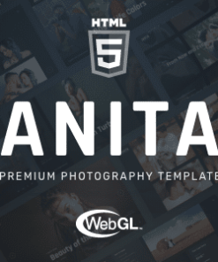 Anita | Photography HTML Template