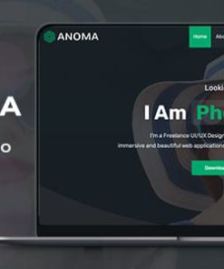 Anoma - Creative Portfolio Html Template