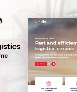 Anvoy -  Logistics WordPress Theme