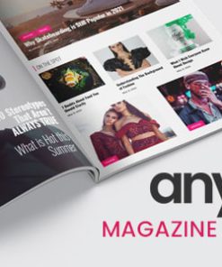 Anymag - Magazine Style WordPress Blog