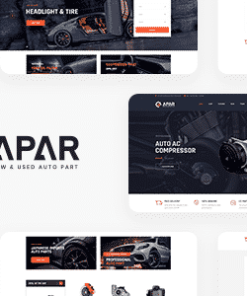 Apar - Auto Parts WordPress Shop Theme