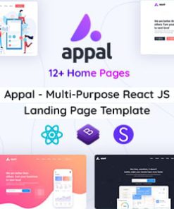 Appal - React Technology and IT Startup Template