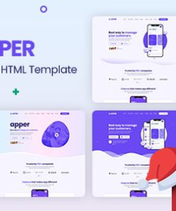 APPER - App Landing Page HTML Template