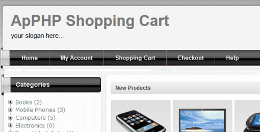 ApPHP Shopping Cart