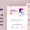 Applaps – App Software HubSpot theme