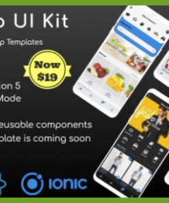 Apps Shop UI Kit - React Native & Ionic Templates (Grocery, E-commerce, Fashion,  Furniture, Food)