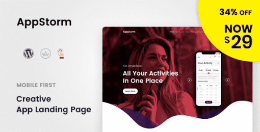 Appstorm - App Startup WordPress Theme