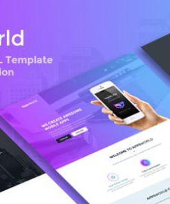 AppsWorld - App Landing Page HTML5 Template