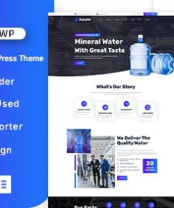 Aquato – Drinking Water Delivery WordPress Theme