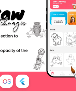 AR Draw Sketch & Paint Flutter Application | PHP Admin Panel |