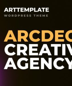 Arcdeco – Creative Agency WordPress Theme