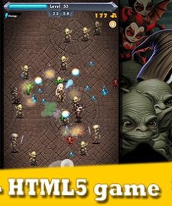 Archer of Labyrinth - HTML5 survivor.io A popular survivor game (Construct 2, 3)
