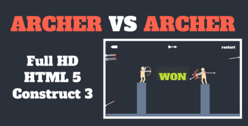 Archer VS Archer - HTML5 Game (Construct3)