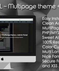 ARCHITECTURAL ~ Multipage theme + Admin Panel