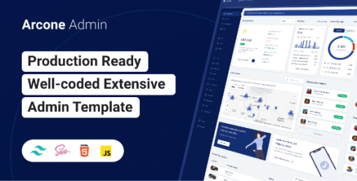 Arcone - Bootstrap 5 Admin Dashboard Template