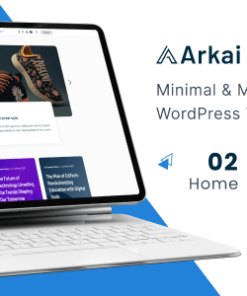 Arkai - Modern & Multipurpose WordPress Blog Theme