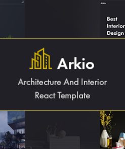 Arkio - Architecture & Interior React Template