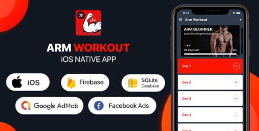 Arm Workout - iOS App
