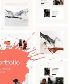 Artisio | Artist, Actor & Musician Elementor Template Kit