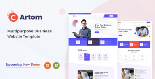 Artom - Modern & Multipurpose HTML Templat