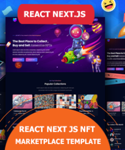 ArtPack - React Next.js NFT Marketplace Template