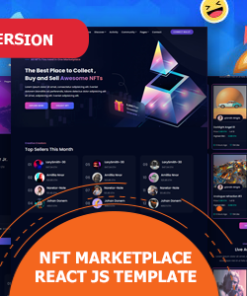 ArtSea - React Js NFT Marketplace Template