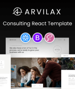 Arvilax – Business Consulting React Template