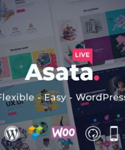 Asata - Responsive Multi-Purpose WordPress Theme