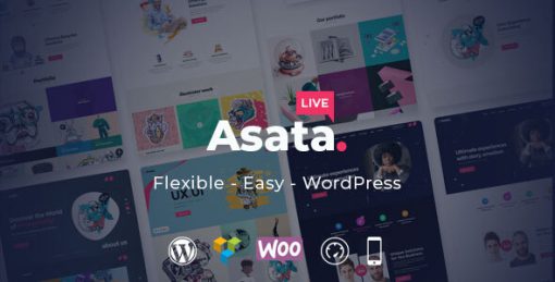 Asata - Responsive Multi-Purpose WordPress Theme