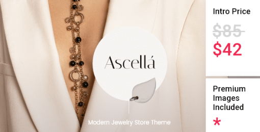 Ascellá - Jewelry Store Theme