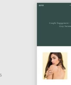 Asra - Minimalist Photography Portfolio WordPress Theme