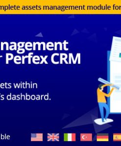 Assets Management module for Perfex CRM - Organize company and client assets