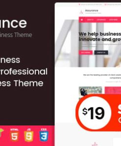 Assurance - Business Consulting and Professional Services WordPress Theme