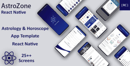 Astrology & Horoscope Android App Template+ iOS App Template | React Native | AstroZone