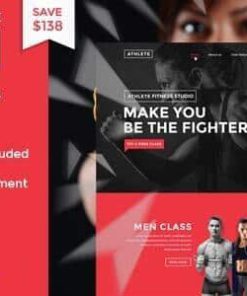 Athlete Fitness | Gym and Sport WordPress Theme