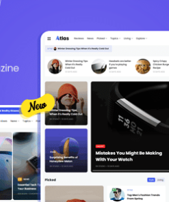 Atlas - Creative Blog & News WordPress Theme