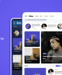 Atlas - Creative Magazine & News Blogger Theme