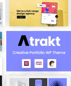 Atrakt - Creative Portfolio WordPress Theme