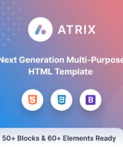 Atrix - Creative Multipurpose HTML Template