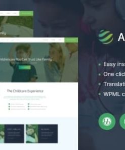 Au-Pair - Babysitting & Nanny Agency WordPress Theme