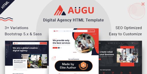 Augu - Creative Digital Agency HTML Template