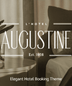 Augustine - Hotel Booking Theme