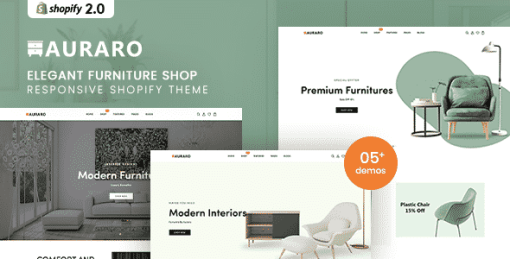 Auraro - Elegant Furniture Shop For Shopify