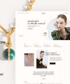 Auriane - Handcrafted Jewelry Store WordPress Theme